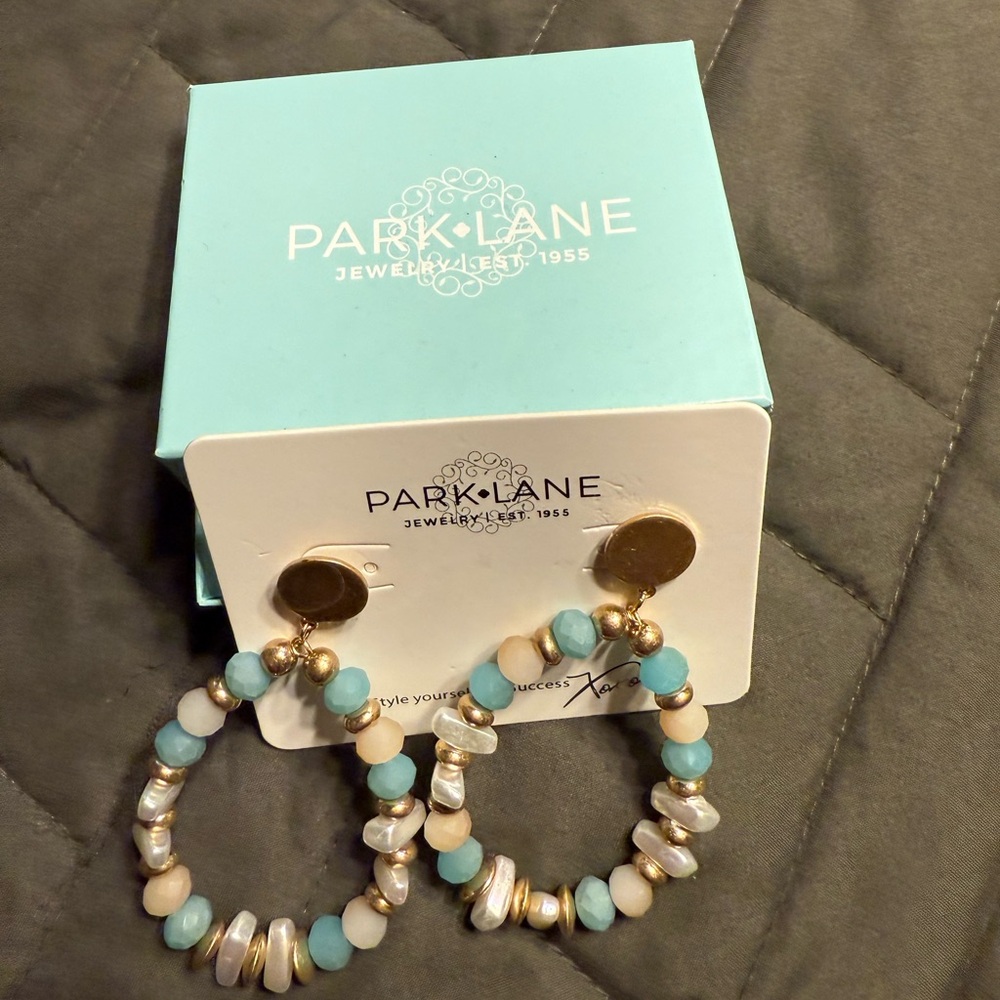 Park Lane Beaded Hoop Earrings